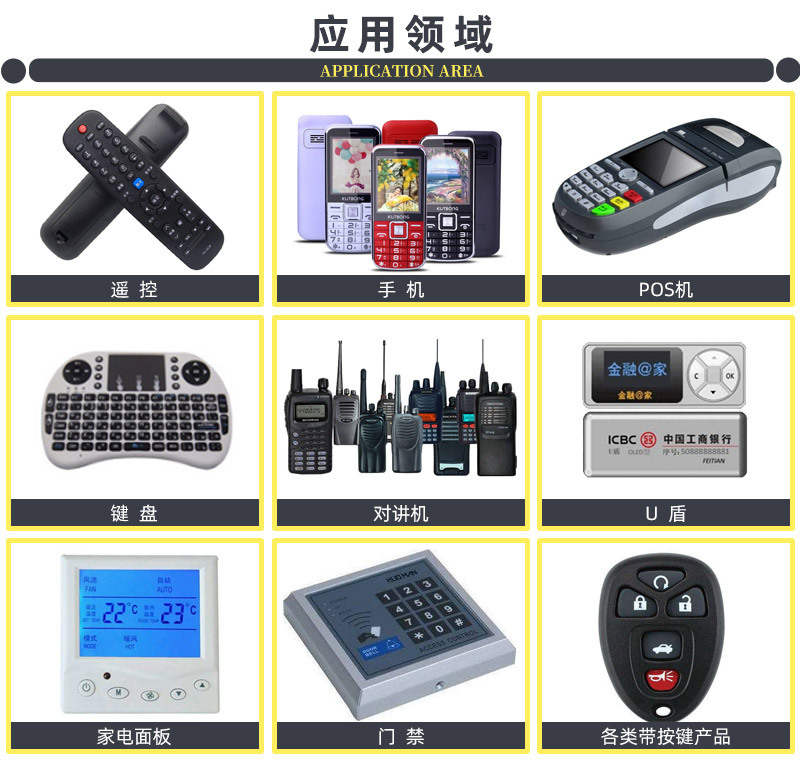 薄膜開(kāi)關(guān)的實(shí)際應(yīng)用